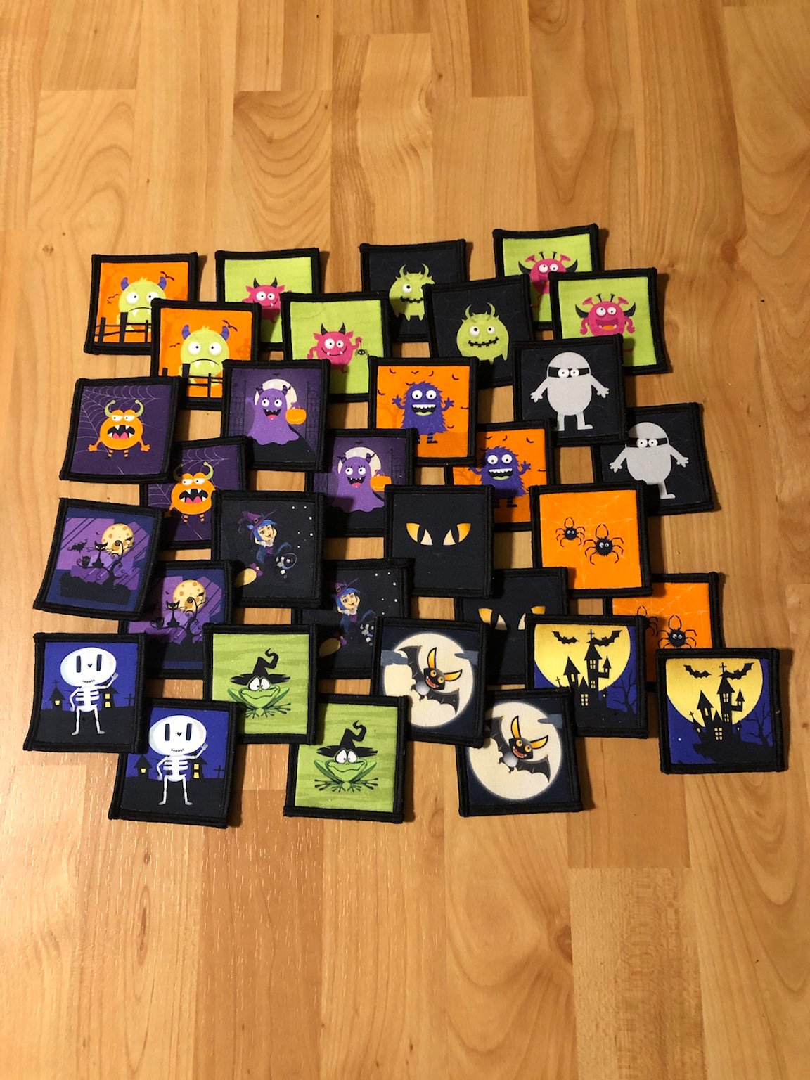 Panel na pexeso Duchové