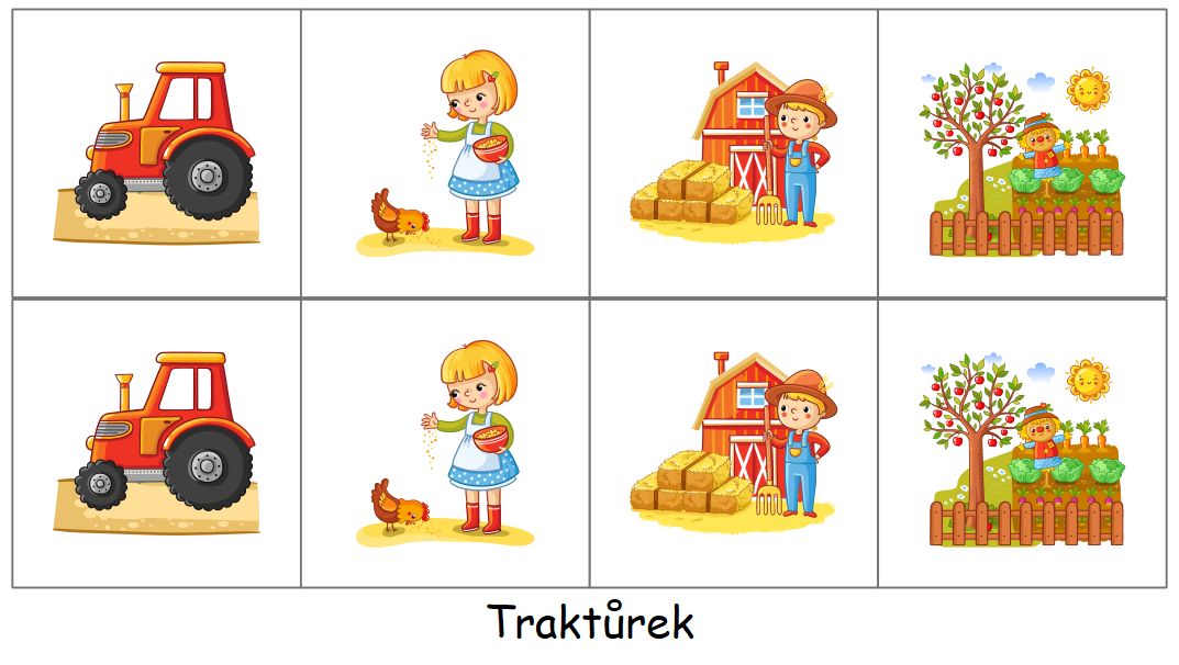 Panel na pexeso Barevný oceán se 16 dvojic