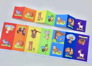 2. jakost Kdo dělá haf? Panel na leporelo do ručičky syté půlené - drobné vady