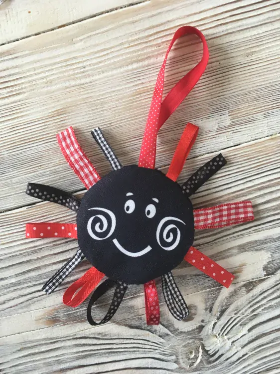 Panel Obličej sluníčko černé