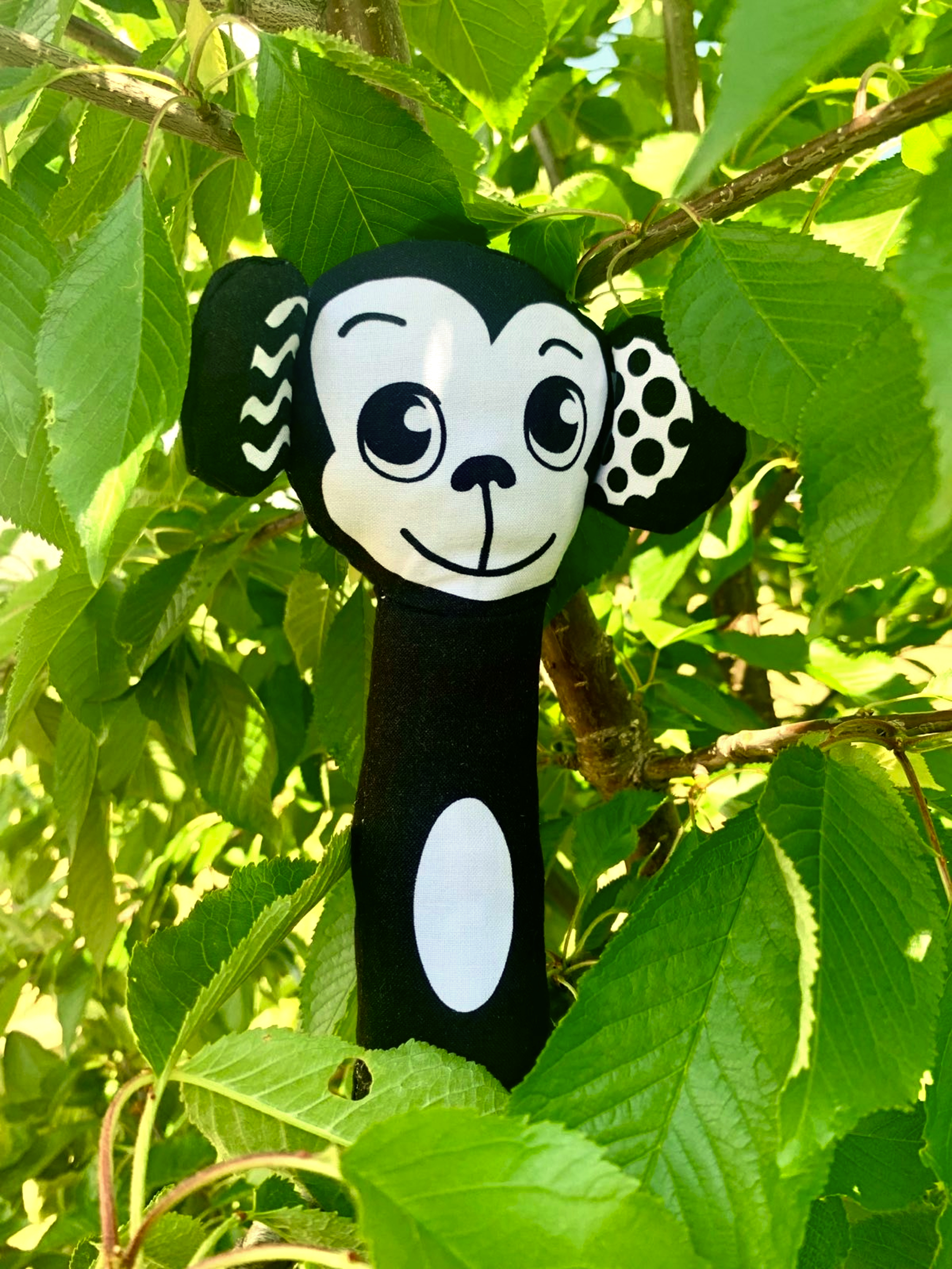 Panel obličej s oušky Opička