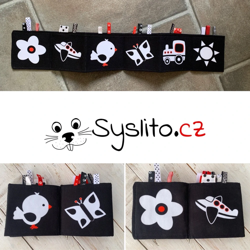 "Ušiju si leporelo do ručičky domeček"