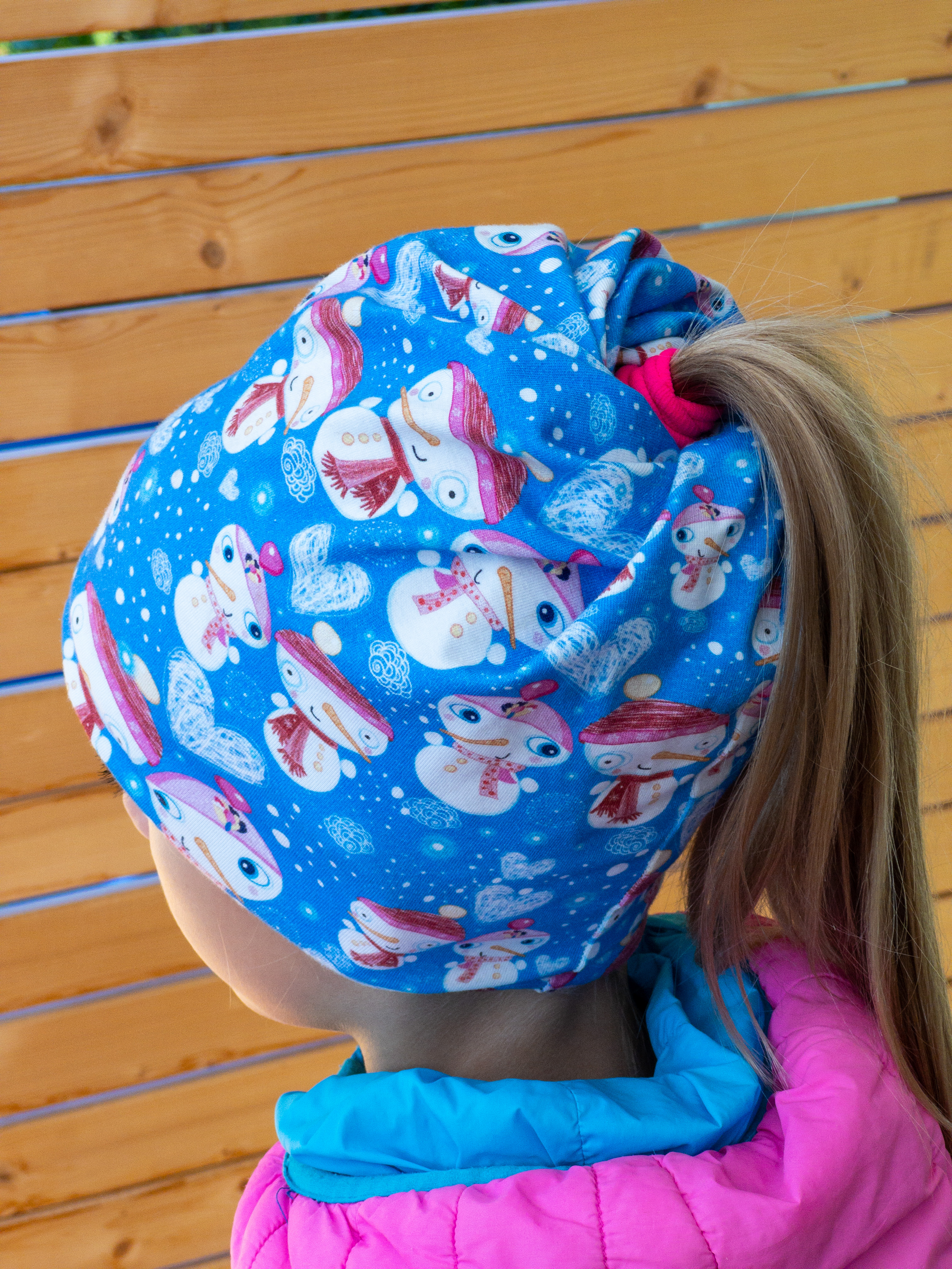 Úplet Sněhuláci šíře 175 cm