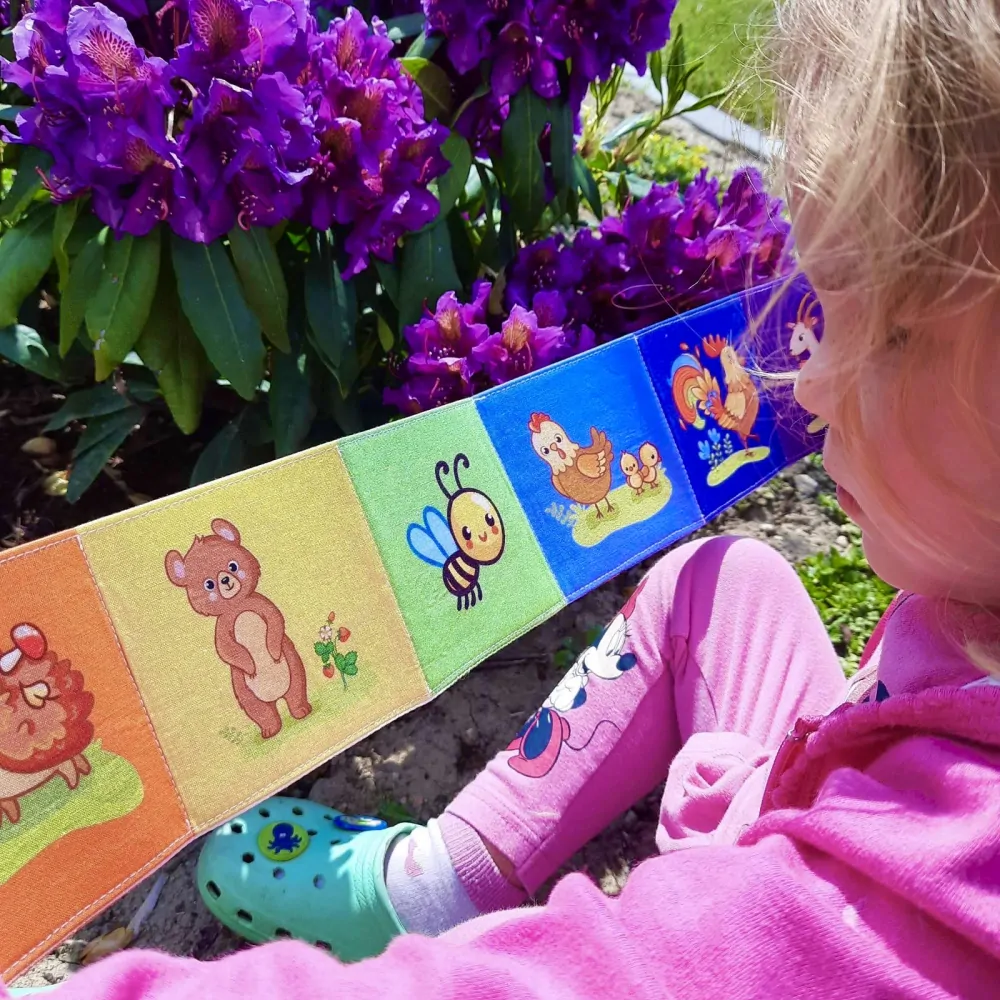 2. jakost Kdo dělá haf? Panel na leporelo do ručičky syté půlené - drobné vady