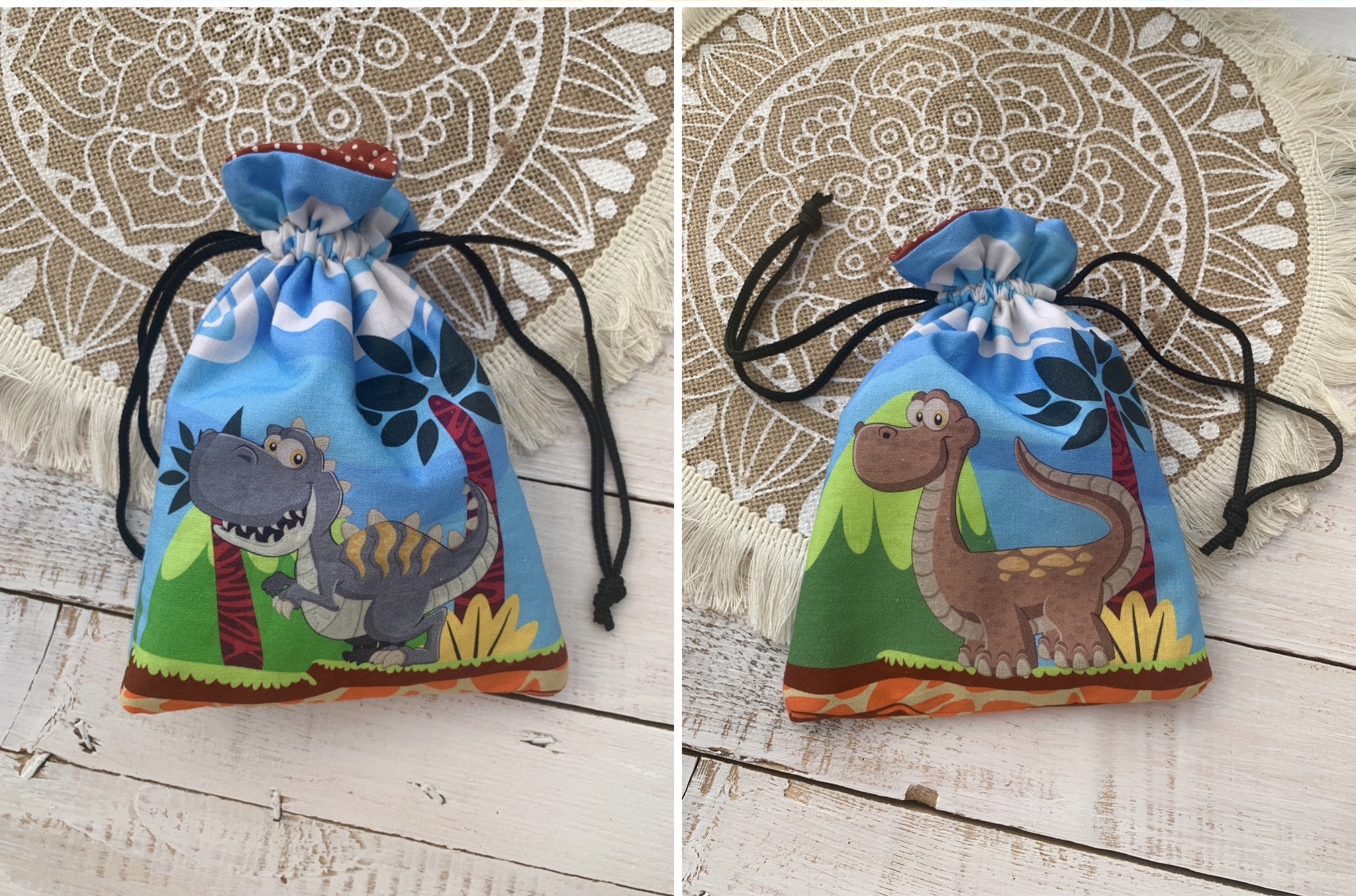 Panel na pytlík T-Rex  17x23cm