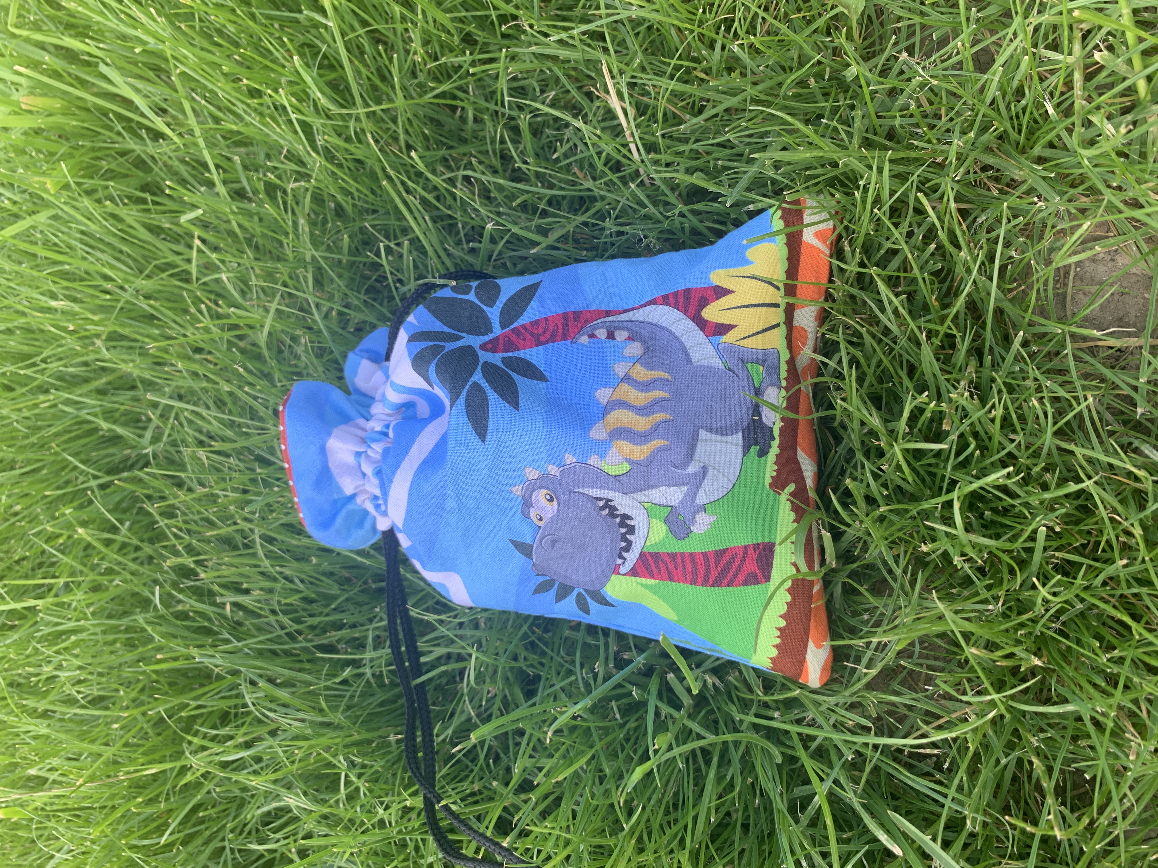 Panel na pytlík T-Rex  17x23cm