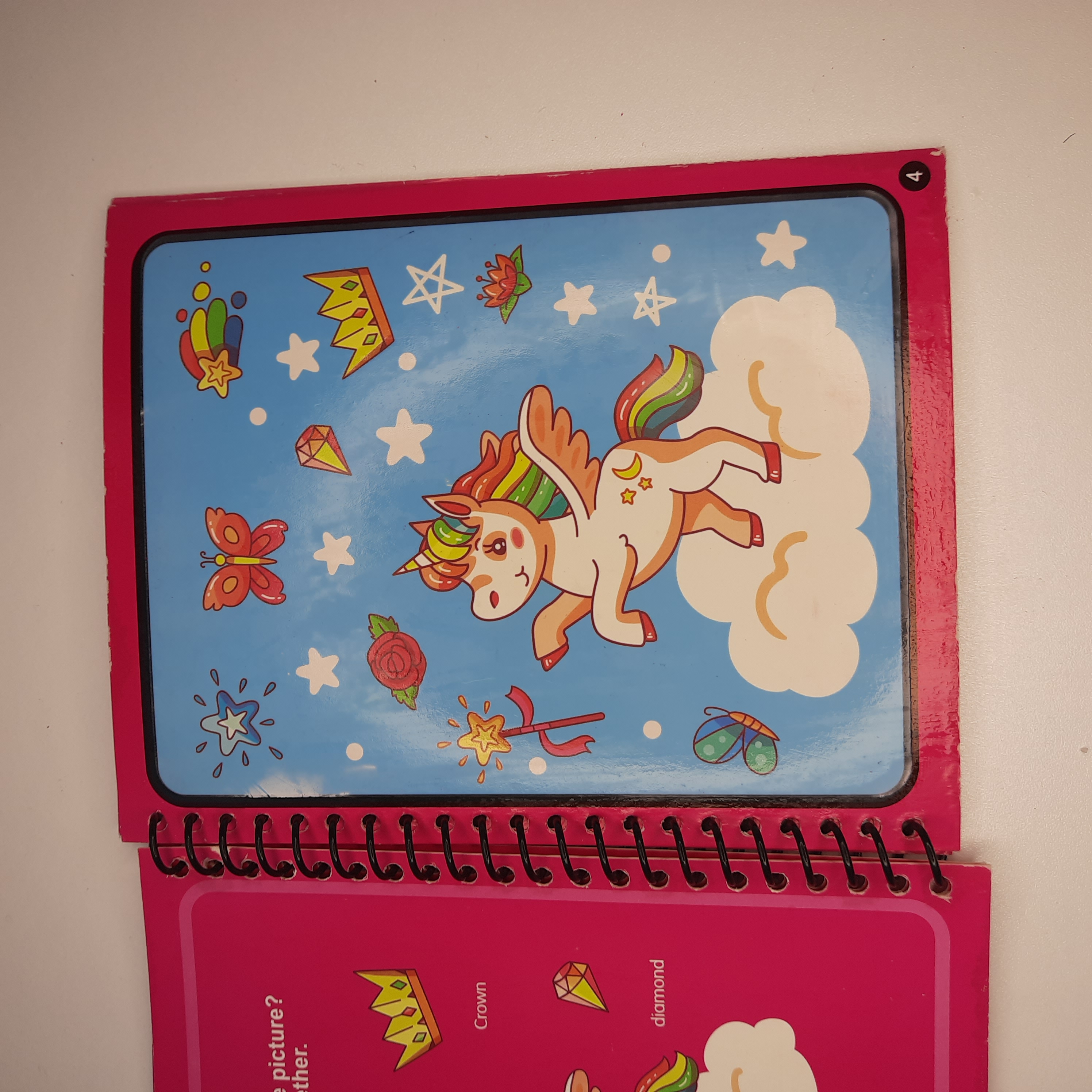 Vodní omalovánky Jednorožčí svět