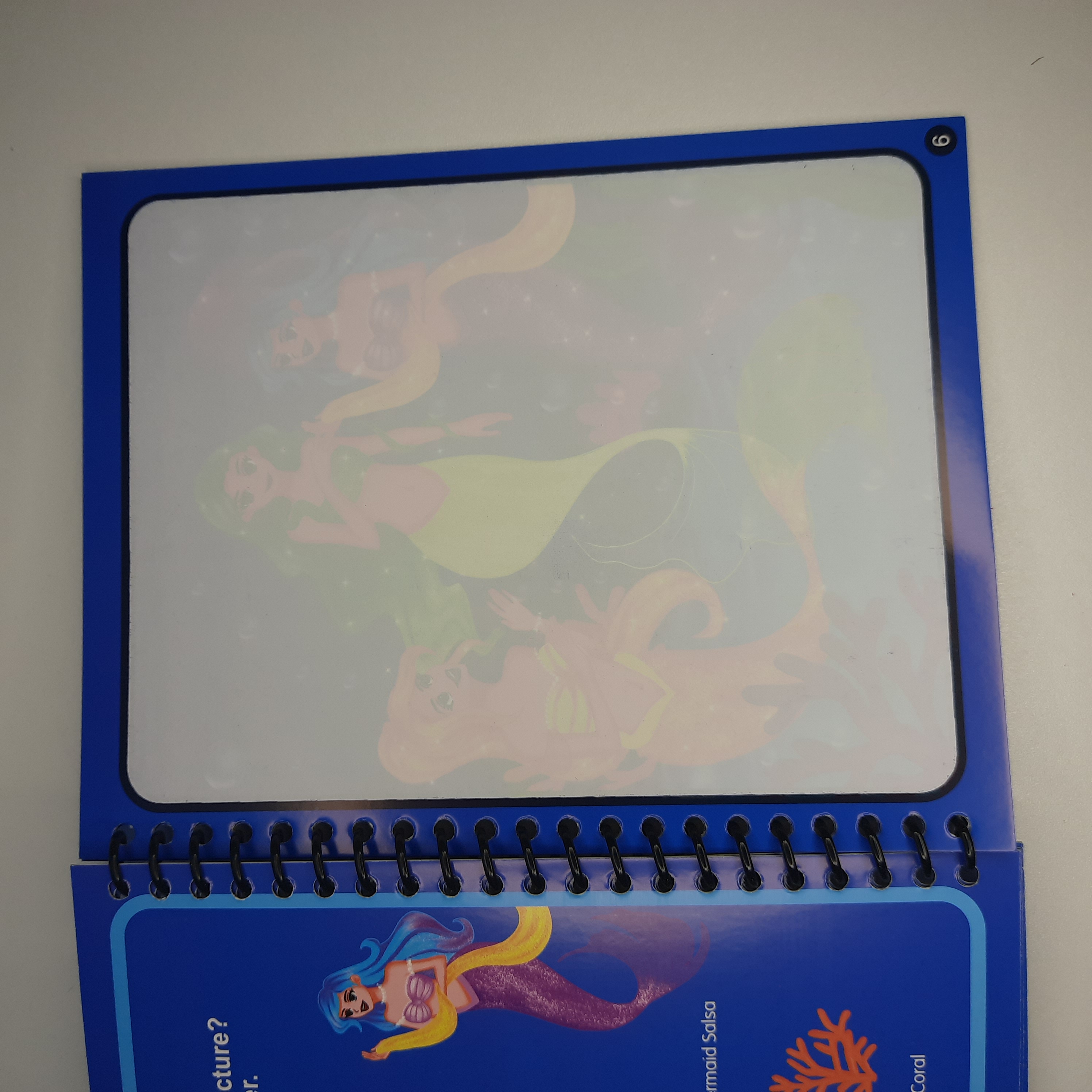 Vodní omalovánky Mořské panny