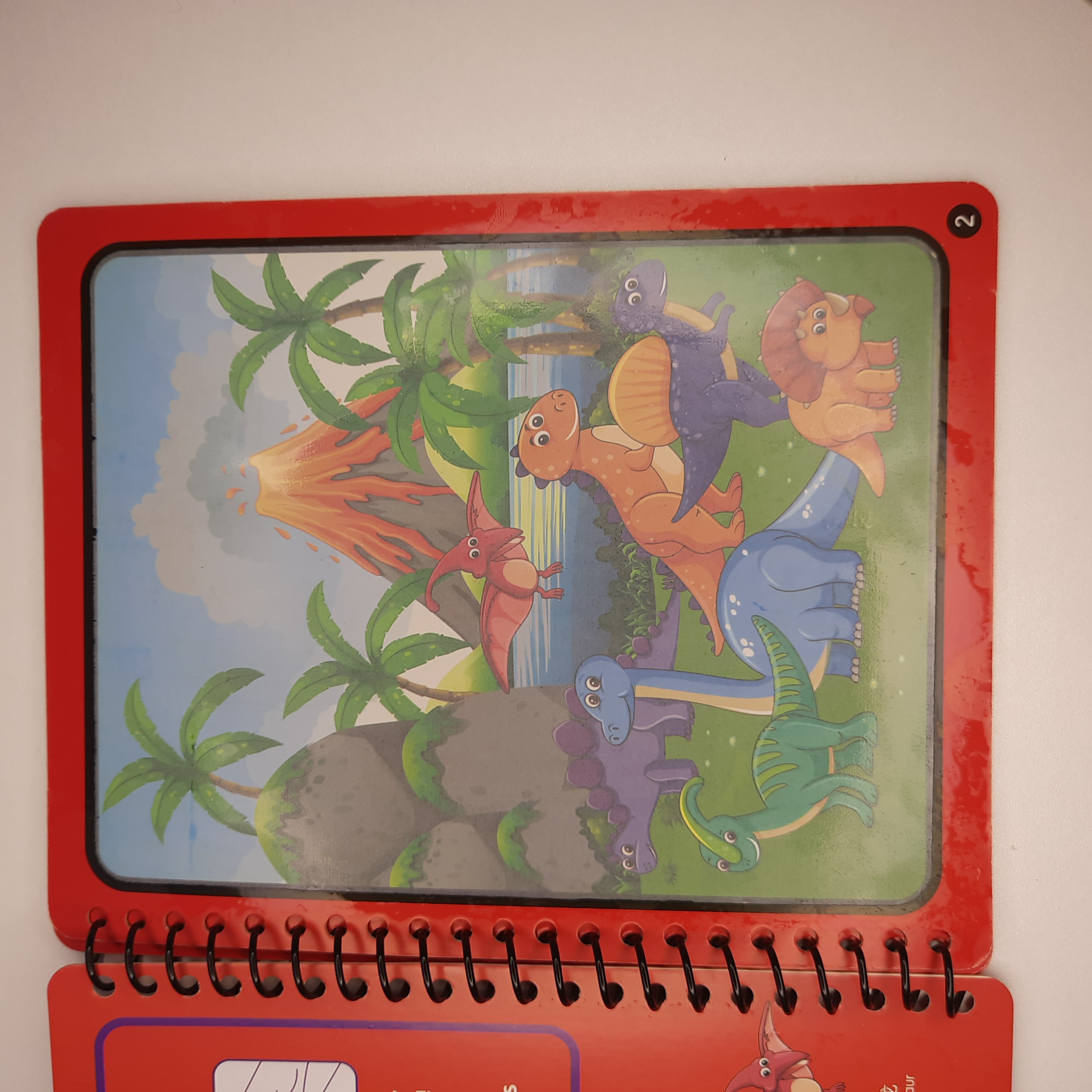 Vodní omalovánky dinosauři 2