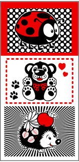 Panel na ušití stojánku Agáta