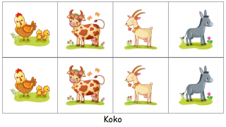 2. jakost Panel na pexeso Farma Koko - drobná vada