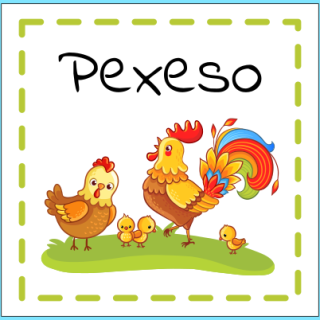 Panel na velkou nášivku na pexeso kurník