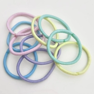 Gumičky dětské tenké pastelové 10ks