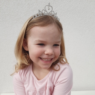 Štrasová čelenka pro malé princezny