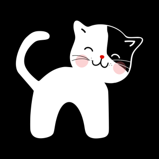 Panel zvířátko 20x20 Kočička Rozinka