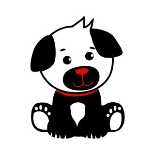 Panel zvířátko 20x20 Štěňátko Baryk