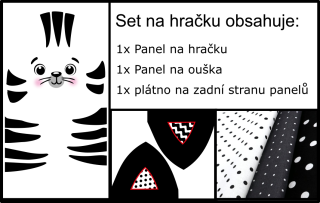 "Ušiju si hračku kočička s černými oušky"