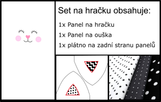 "Ušiju si hračku spící kočička"