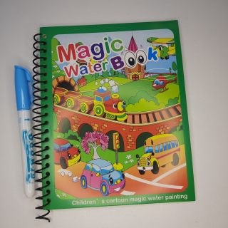 Vodní omalovánky Dopravní prostředky