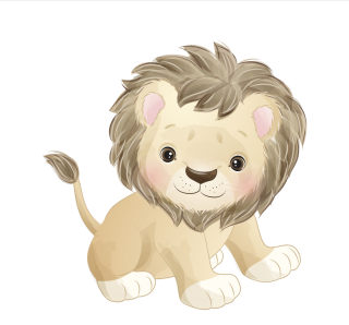 2. jakost Panel na polštář lev