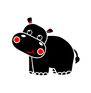 2. jakost Panel zvířátko 20x20 Hroch 