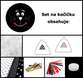 "Ušiju si černou kočičku s bílými oušky"