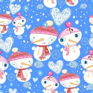 Počesaná teplákovina Sněhulajda šíře 175 cm