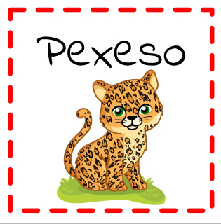 Panel na velkou nášivku na pexeso Levhart